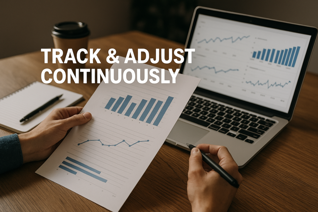 Track & Adjust Continuously
Marketing
